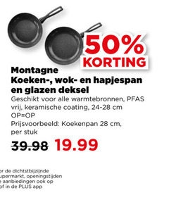  28 50 montagne koeken hapjespan glazen deksel warmtebronnen vrij keramische coating cm koekenpan stuk supermarkt openingstijden 