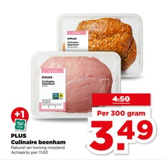  4 300 1 zegel messen varken culinaire beenham naturel gebruiken gekoeld beter leven gewicht honing mosterd actieprijs 