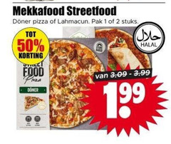  diepvriespizza 1 2 50 mekkafood pizza lahmacun pak stuks halal stick food 