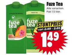  fuze tea ice black extract calories peach green pak liter infused 