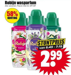  robijn wasverzachter flacon ml 5x geur to intense tropical senses sensor 