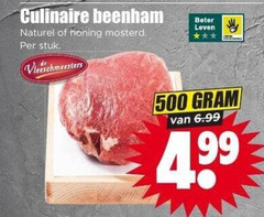  500 culinaire beenham naturel honing mosterd stuk vleeschmeesters beter leven 