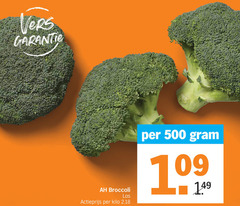  500 vers broccoli actieprijs kilo 
