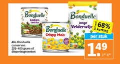 klik op dit plaatje voor een vergroting en voor vergelijkbare aanbiedingen gerelateerd aan
bonduelle linzen lentilles score conserven 255-400gram diepvriesgroenten crispy nutri bite taste jonge stuk bonduelle linzen lentilles score conserven 255-400gram diepvriesgroenten crispy nutri bite taste jonge stuk