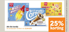  3 6 25 42 ola enige raket haribo up inside handijs varieeren original x4 with natural colours classico roasted hazelnuts ice cream fresh milk and crunchy wafer 2e halve combinatie 