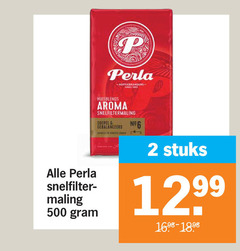  perla koffie 2 6 500 snelfilter maling huisblends aroma snelfiltermaling soepel stuks 