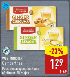  westminster thee 25 45 ginger curcuma spicy aromatic people nature lemon fruity fresh herbal tea bags puur sinaasappel kurkuma citroen zakjes 