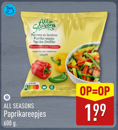 600 seasons poivrons paprika reepjes tricolor diepvries ge nutri score all 