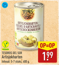  400 label artisjokharten stuks inhoud 