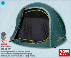  3 jaar pop up tent uitvouwen klaar gebruik bevestigings materiaal ca. cm stuk 