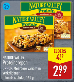  4 160 nature valley protein salted caramel peanut and chocolate bars meerdere inhoud stuks www elders 