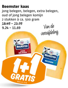  beemster kaas 2 500 jong belegen oud komijn stukken ca. versafdeling kilo v.a. 
