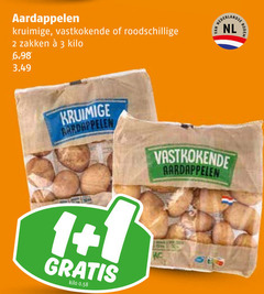  aardappelen 2 3 kruimige vastkokende roodschillige zakken kilo 1 nl bodem 