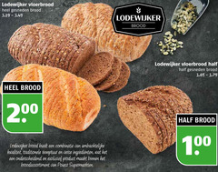  100 200 lodewijker vloerbrood gesneden brood combinatie ambachtelijke traditionele receptuur verse onderscheidend binnen supermarkten 