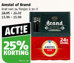  amstel brand krat bier 24 25 30 300ml liter v.a. 