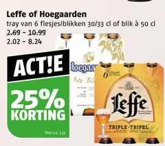  leffe blikjes bier 6 25 50 hoegaarden tray blikken 30 33 blik elegance wa triple tripel liter v.a. 