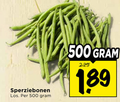  sperziebonen 500 