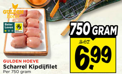  750 beter leven dieren bescherming gulden hoeve scharrel kipdijfilet 