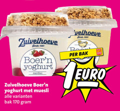  10 zuivelhoeve yoghurt aardbei muesli bak 