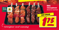  100 beter leven bbq soorten woensdag 