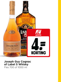  label 5 joseph guy whisky cognac 4 10 700 1000 scotland control orig lab blend scotch blending bottled classic oak fles ml 