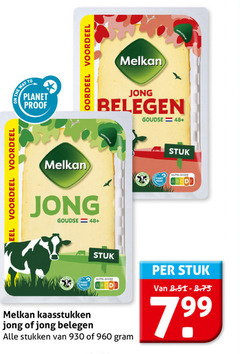  melkan kaas to voordeel jong belegen goudse 48 stuk nutri score planet kaasstukken stukken proof 