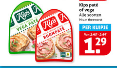  kips vegetarisch pate vega romig beter leven soorten theeworst kuipje 