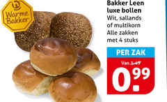  bolletjes 4 warme bakker luxe bollen wit sallands multikorn zakken stuks zak 