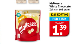 maltesers chocolade new white chocolate zak stuk 