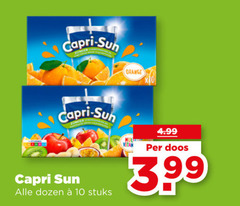  capri-sun fruitdrank 10 capri sun orange dozen stuks doos 3.99 