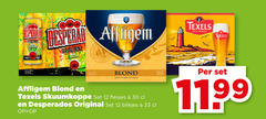  texels desperados affligem speciaalbieren 12 30 33 anno desperado original beer speciaalbier blond zacht rijk skuumkoppe blikjes 