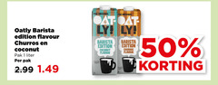 klik op dit plaatje voor een vergroting en voor vergelijkbare aanbiedingen gerelateerd aan
1 50 oatly barista edition flavour churros coconut pak liter original totally 1 50 oatly barista edition flavour churros coconut pak liter original totally