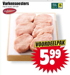 klik op dit plaatje voor een vergroting en voor vergelijkbare aanbiedingen gerelateerd aan
6 varkensoesters pak stuks vleeschmeesters beter leven 6 varkensoesters pak stuks vleeschmeesters beter leven