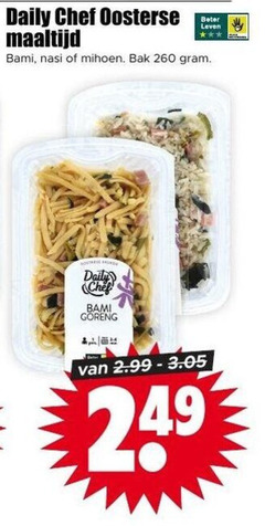 klik op dit plaatje voor een vergroting en voor vergelijkbare aanbiedingen gerelateerd aan
260 daily chef oosterse maaltijd bami nasi mihoen bak beter leven goreng 260 daily chef oosterse maaltijd bami nasi mihoen bak beter leven goreng