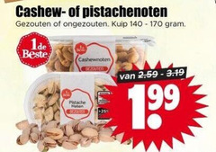  140 cashew pistachenoten gezouten ongezouten kuip cashewnoten pistache noten 