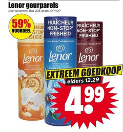 lenor geurparels bus voordeel stop schudden cover parfum linge ambre perles geurbooster extreem elders 4 99 