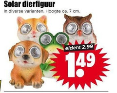  7 solar dierfiguur hoogte ca. cm elders 