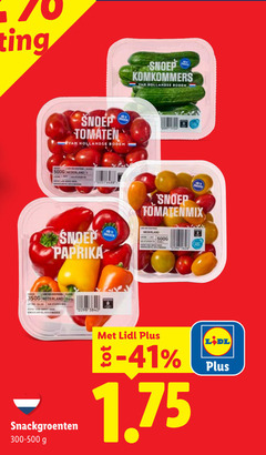  1 tomaten hollandse bodem nederland snoep komkommers yan tomatenmix la paprika snackgroenten 300-500 