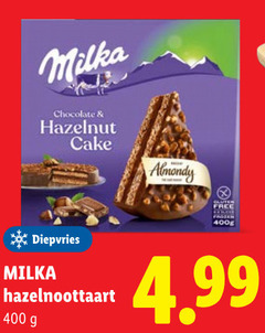  400 milka chocolate hazelnut cake almondy free diepvries hazelnoottaart 