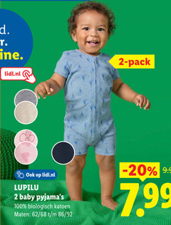 2 100 pack lidl.nl lupilu baby biologisch katoen maten 