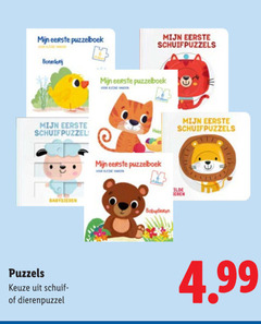  puzzelboek boerderij schuifpuzzel babydieren puzzels schuif dierenpuzzel 