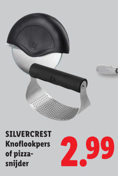  silvercrest knoflookpers pizza snijder 