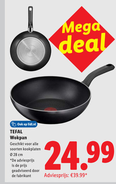  28 mega deal lidl.nl tefal wokpan soorten kookplaten cm geadviseerd 