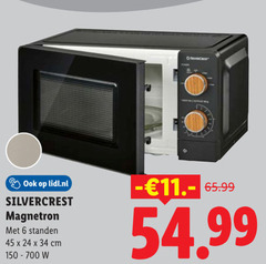  6 24 34 45 150 700 lidl.nl silvercrest magnetron standen cm 