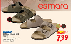  46 esmara lidl.nl men slippers leren zool draagcomfort dames maten heren 