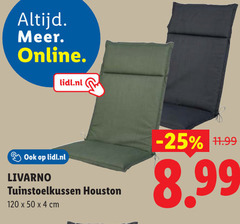  4 50 120 online lidl.nl livarno tuinstoelkussen houston cm 