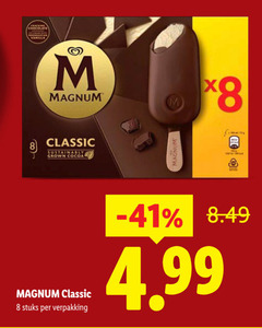  8 chocolate magnum classic grown cocoa stuks 