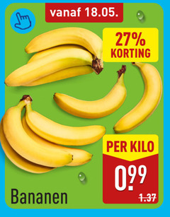  bananen 27 kilo 