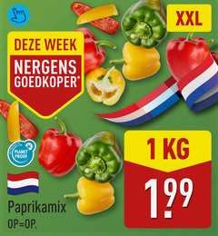 klik op dit plaatje voor een vergroting en voor vergelijkbare aanbiedingen gerelateerd aan
paprika 1 week goedkoper planet proof paprikamix xxl paprika 1 week goedkoper planet proof paprikamix xxl