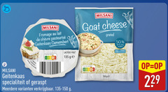  50 150 milsani fromage lait geitenkaas camembert nutri score lactose free goat cheese grated dry matterende mild strong serveertip suggestion specialiteit geraspt meerdere 135-150 ge 